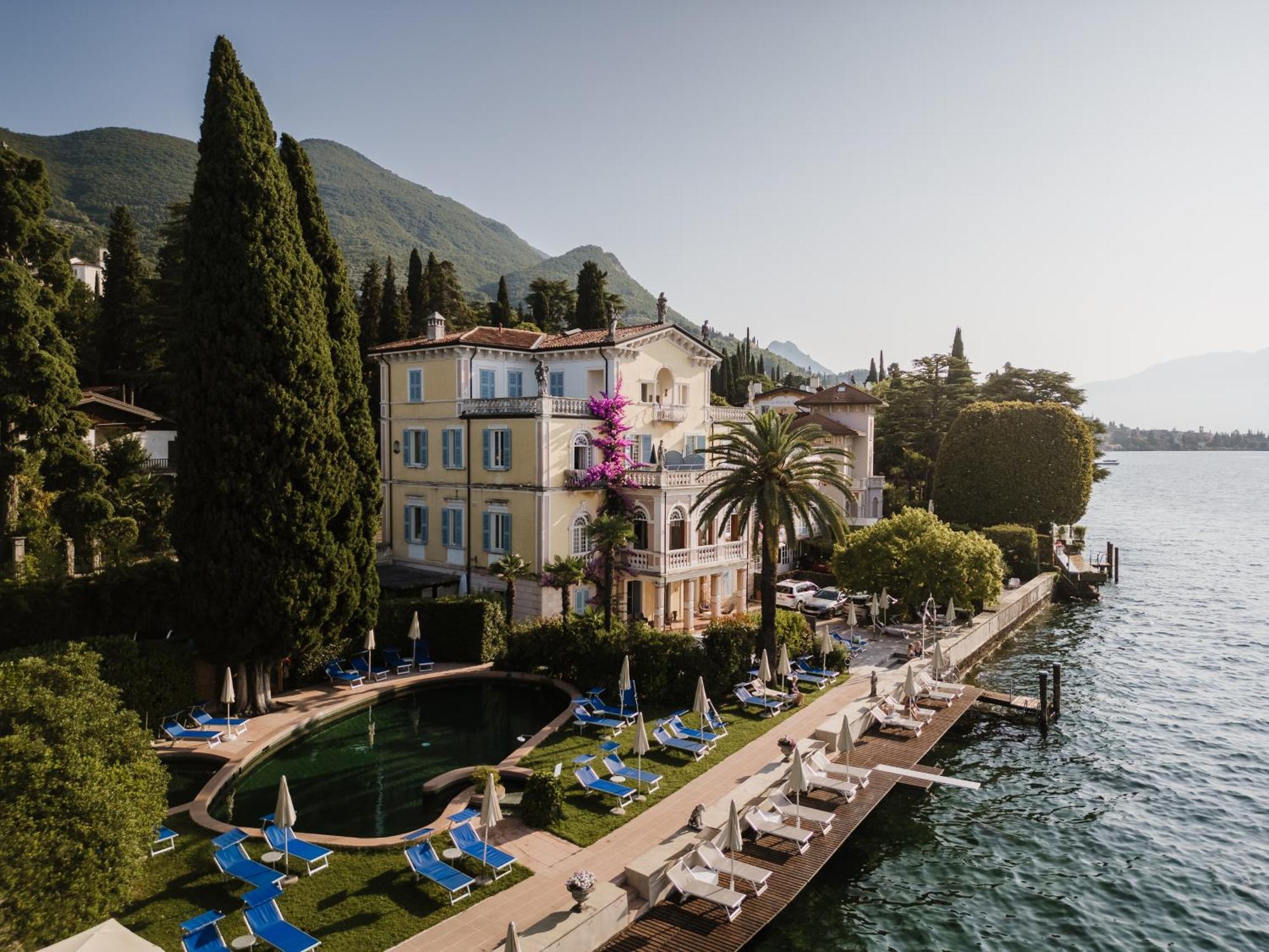 Hotel Monte Baldo e Villa Acquarone Gardone Riviera Esterno foto