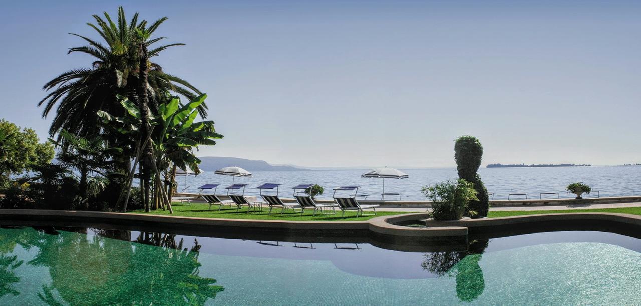 Hotel Monte Baldo e Villa Acquarone Gardone Riviera Esterno foto